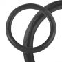 Оплетка на руль SkyWay S01102048 M 37—38 см кожа черный