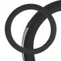 Оплетка на руль SkyWay S01102055 M 37—38 см кожа черный