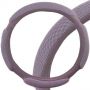 Оплетка на руль SkyWay S01102384 M серый