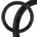 SkyWay S01102051 M 37-39 см экокожа черный/оранжевый