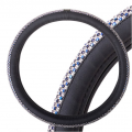 SkyWay S01102462 M 37-39 см экокожа черный/синий