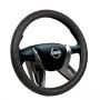 Оплетка на руль Azard OPLV0801 M 37-39 см экокожа черный