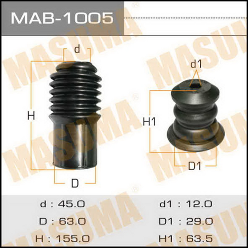 Ремкомплект амортизатора Masuma MAB1005