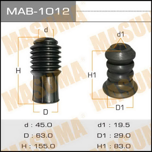Ремкомплект амортизатора Masuma MAB1012