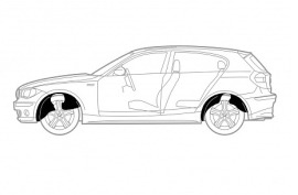 Подкрылок Totem 29.26.001 1 шт. слева LEXUS RX, 2015->