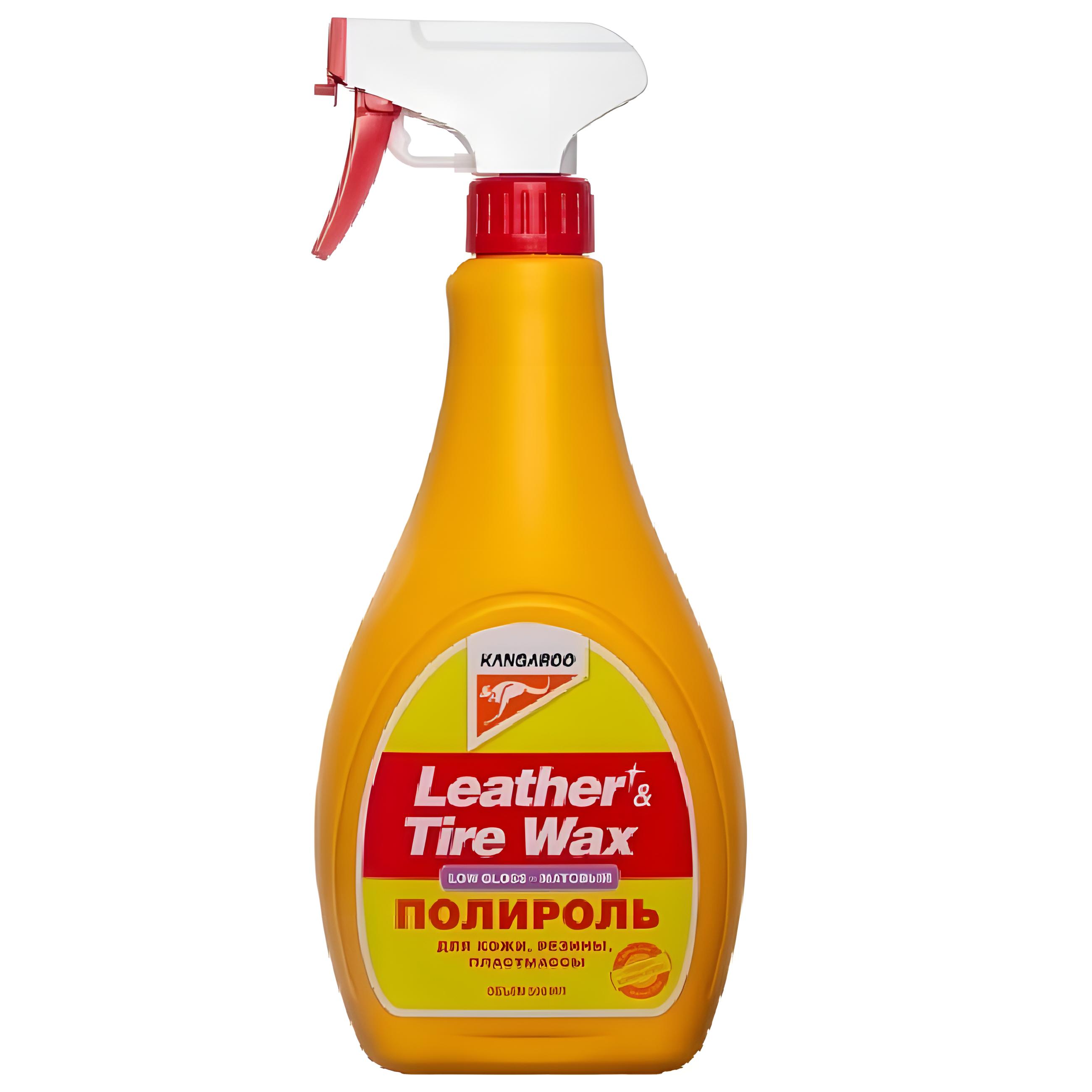 Полироль Kangaroo Leather&Tire Wax Low Gloss lite 330150 0,5 л