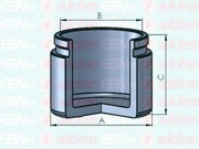 Поршень тормозного суппорта Seinsa Autofren D025323
