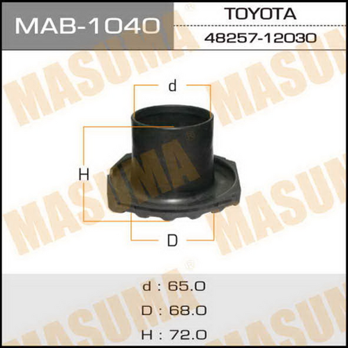 Пыльник амортизатора Masuma MAB1040