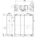 Luzar LRc3117 Komatsu WB93R/S-5; WB97R/S-5 с дв. SAA4D104E-1