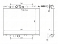 NRF 58226A Citroen C2/C3/C4/C-ELYSEE/DS3, DS DS 3, Peugeot 301/1007/2008/207/208/406