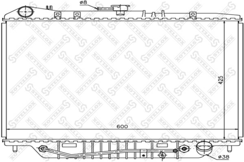 Радиатор охлаждения Stellox 10-26058-SX