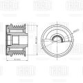 Trialli CM6765 для автомобилей Ford Maverick (00-) 2.3i