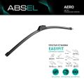 ABSEL бескаркасная 3 крепления 16"/400 мм 2 шт. ZA650400U