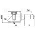 Trialli GO1041 внутренний левый для Ford Transit (13-) 2.2TDCi VMT6