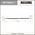 Masuma BH5641 Daihatsu; Toyota Camry Acv4#, Lexus Es350 Rh
