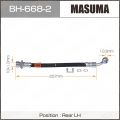 Masuma BH6682 Honda Jazz 05-Lh