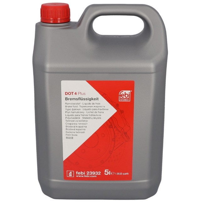 Тормозная жидкость FEBI Brake Fluid Plus DOT 4 5л