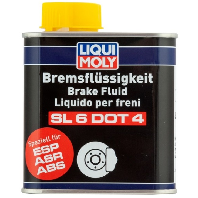 Тормозная жидкость Liqui Moly Bremsflussigkeit SL6 DOT 4 синтетическая 0,5л