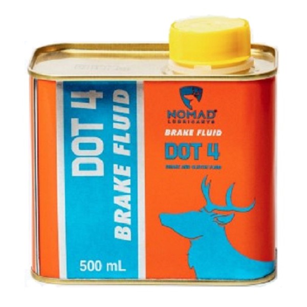 Тормозная жидкость NOMAD Brake fluid DOT 4 синтетическая 0,5л