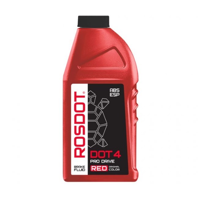 Тормозная жидкость ROSDOT DOT 4 PRO DRIVE синтетическая 0,455л