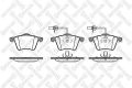 Stellox 732-002B-SX Ford дисковые, передняя ось