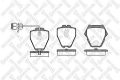 Stellox 763-012B-SX VAG дисковые, передняя ось