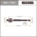 Masuma MR1750 передняя Mazda