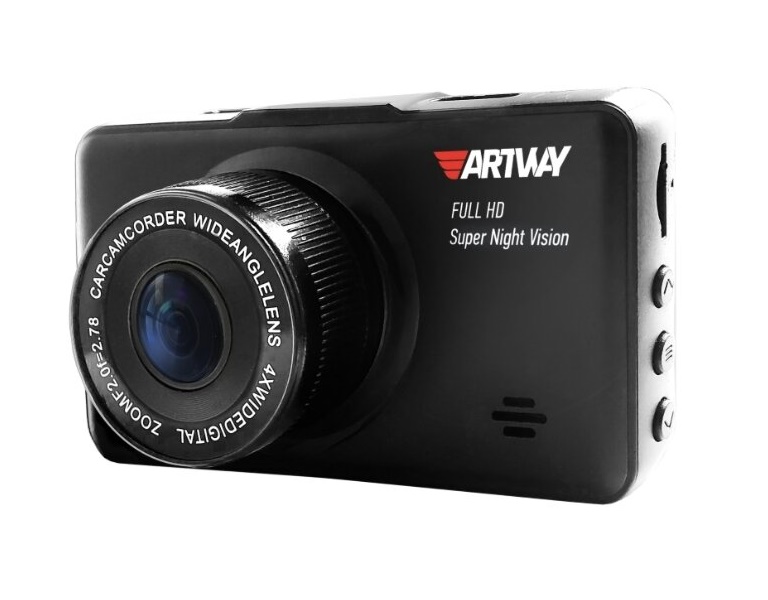 Видеорегистратор ArtWay AV-396 170 ° черный