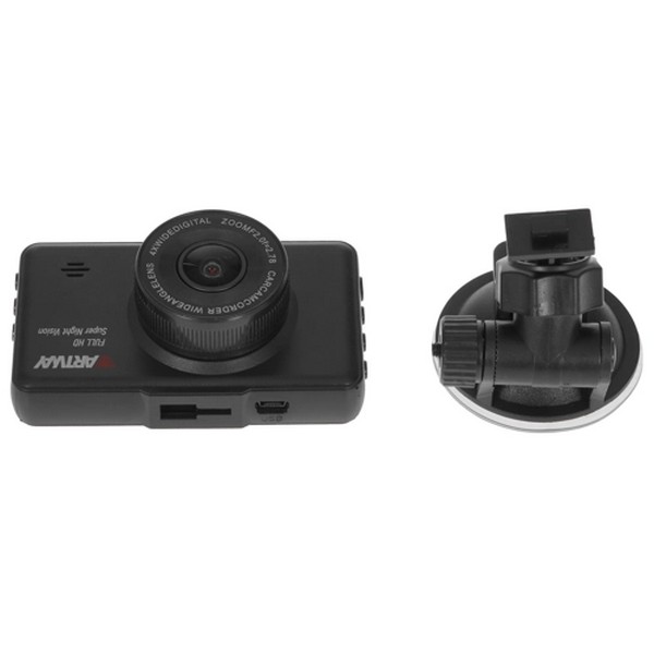 Видеорегистратор ArtWay AV-396 170 ° черный