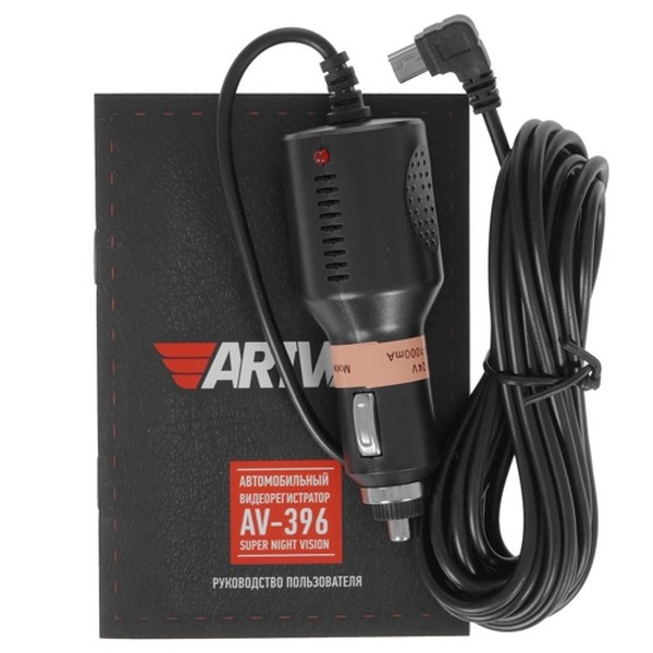 Видеорегистратор ArtWay AV-396 170 ° черный