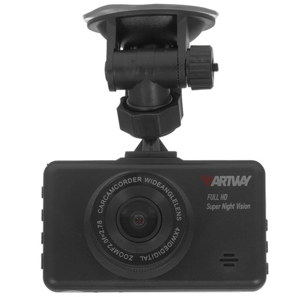 Видеорегистратор ArtWay AV-396 170 ° черный