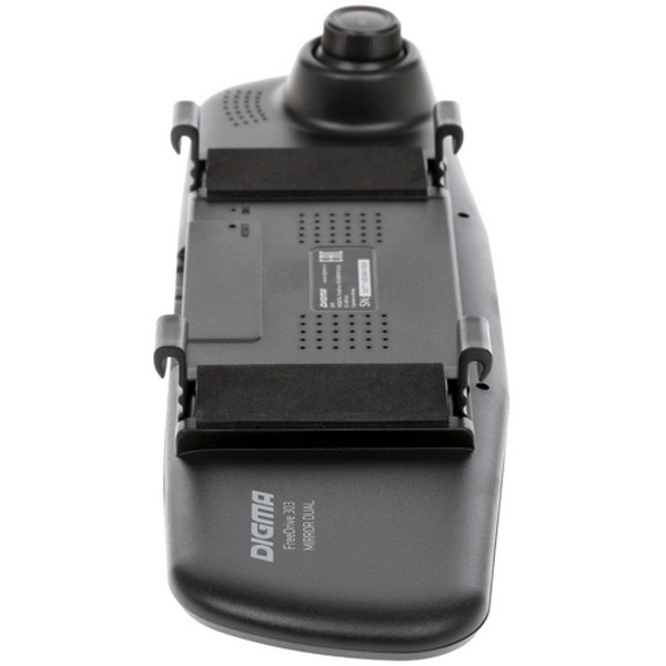 Видеорегистратор Digma FreeDrive 303 MIRROR DUAL 120 ° черный