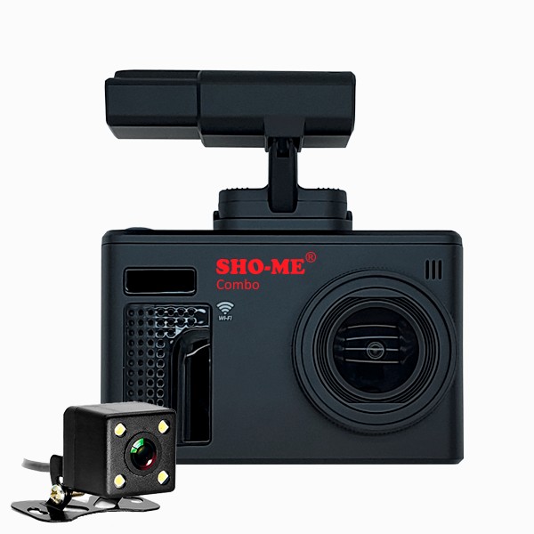 Видеорегистратор Sho-Me Combo Note WiFi DUO 135 ° черный