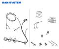 Hak-System 26500524 Mitsubishi Outlander 02/2007-08/2012, Citroen C-Crosser 09/2007-2012, Peugeot 4007 09/2007-