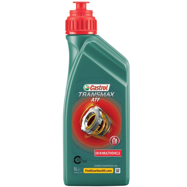 Жидкость АКПП и ГУР Castrol TRANSMAX DEX III MULTIVEHICLE 1 л