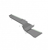 Защита КПП и РК Motodor 30706 Ford F-150 Raptor Super Cab c 2010 г.