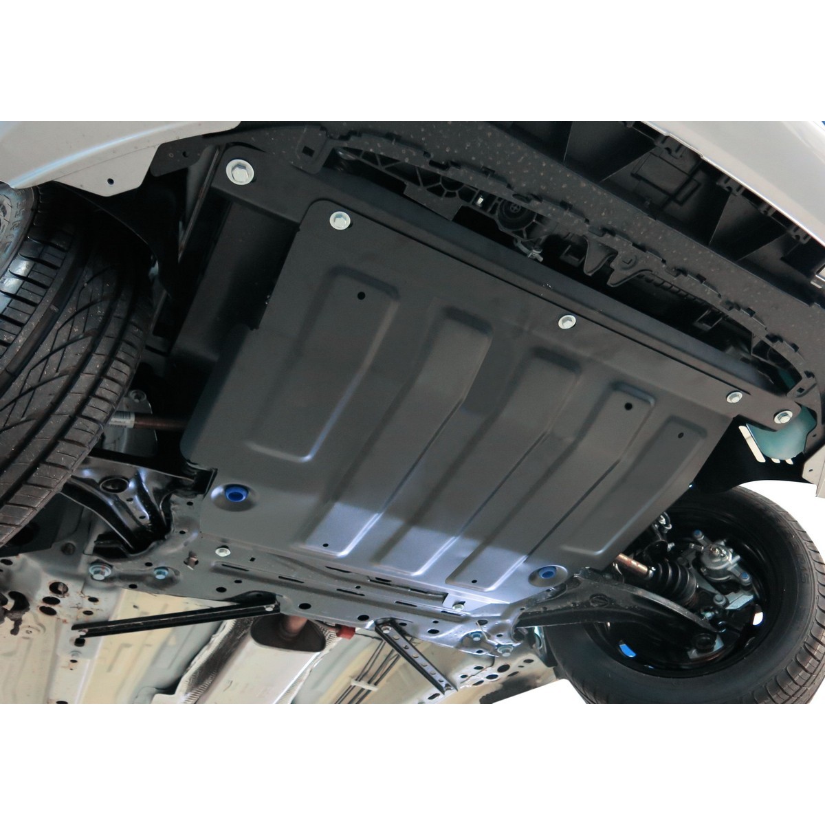 Защита картера и КПП Автоброня 111.01805.2 Ford Fiesta, V -1,3; 1,4; 1,6 (2008-)