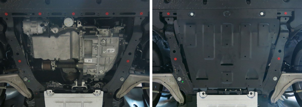 Защита картера и КПП Автоброня 111.01849.1 Ford Mondeo, V- 2,5 ;2,0T (199hp) (2015-)