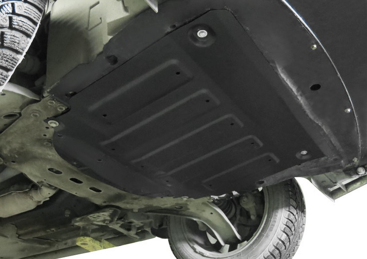 Защита картера и КПП Автоброня 111.04153.1 Nissan Qashqai, V - 1,2; 2,0; 1,6D (2014-)