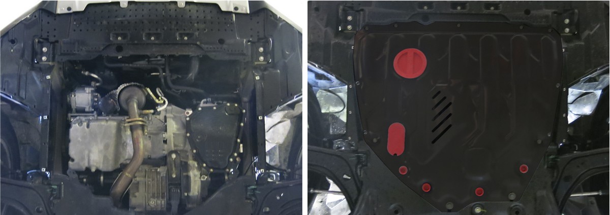 Защита картера и КПП Автоброня 111.05511.1 Suzuki SX4/Suzuki Vitara и КПП, V - 1,6 (2013-)