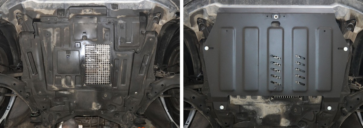 Защита картера и КПП Автоброня 111.09415.1 Great Wall Hover H6 (V - 1.5Т; 2.0d) 2013-2015/Haval F7 (V - 1.5Т; 2.0T) 4WD 2019-/H6 (V - 1.5Т; 2.0d) 2014-2016 2016-