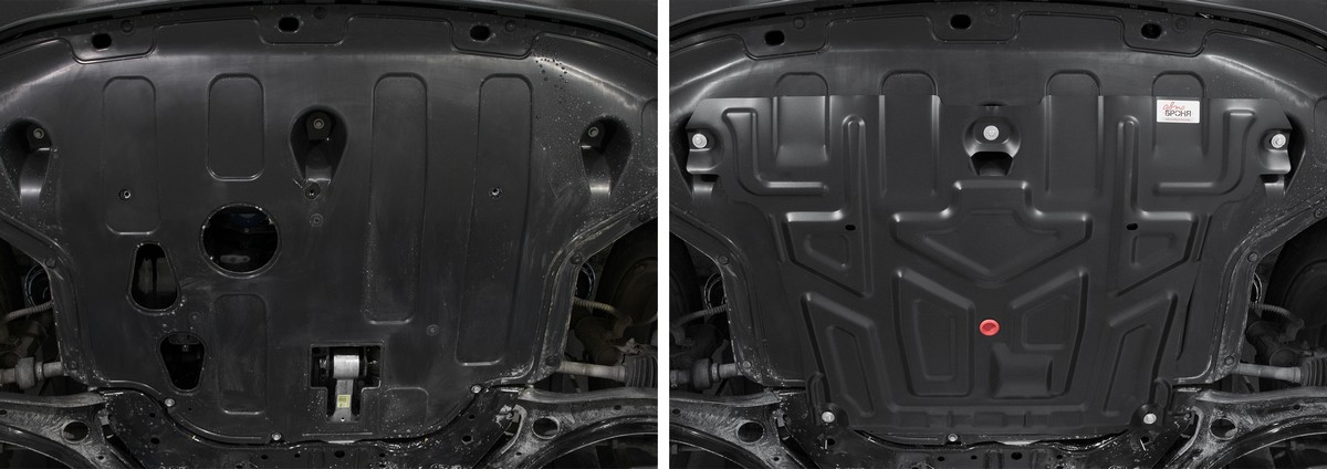 Защита картера и КПП Автоброня 111.02366.1 Hyundai Creta 2016-, V - 1.6; 2.0