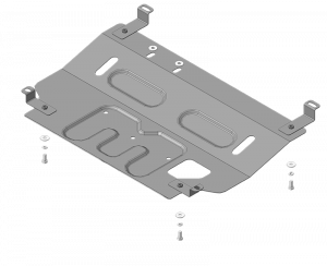 Защита картера и КПП Motodor 70512 Daewoo Matiz 2000-2016