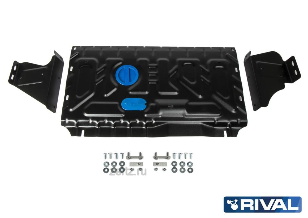 Защита картера и КПП Rival 111.1879.1 Ford Tourneo Custom 2017-,V - 2.2d