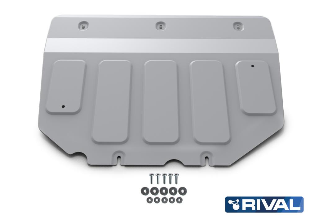 Защита картера и КПП Rival 111.3827.1 Mazda 3 2019-, V - 1.5 (120 л.с.; 150 л.с.)