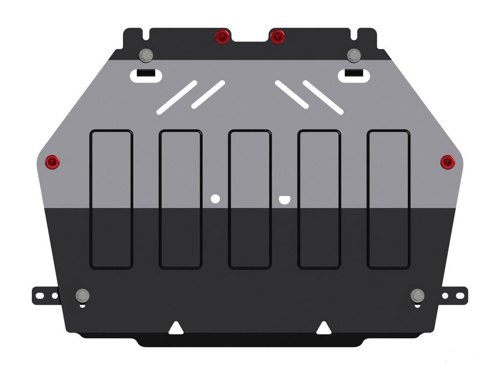 Защита картера и КПП Sheriff 14.258 Mitsubishi Outlander