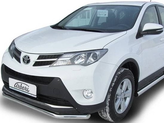 Защита переднего бампера Arbori AFZDATR41902S