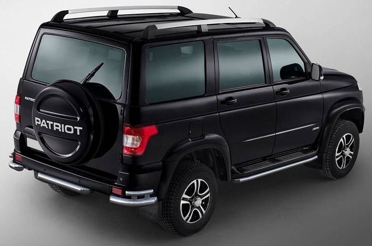 Защита порогов PT 5020201 серебристый UAZ Patriot 2014-