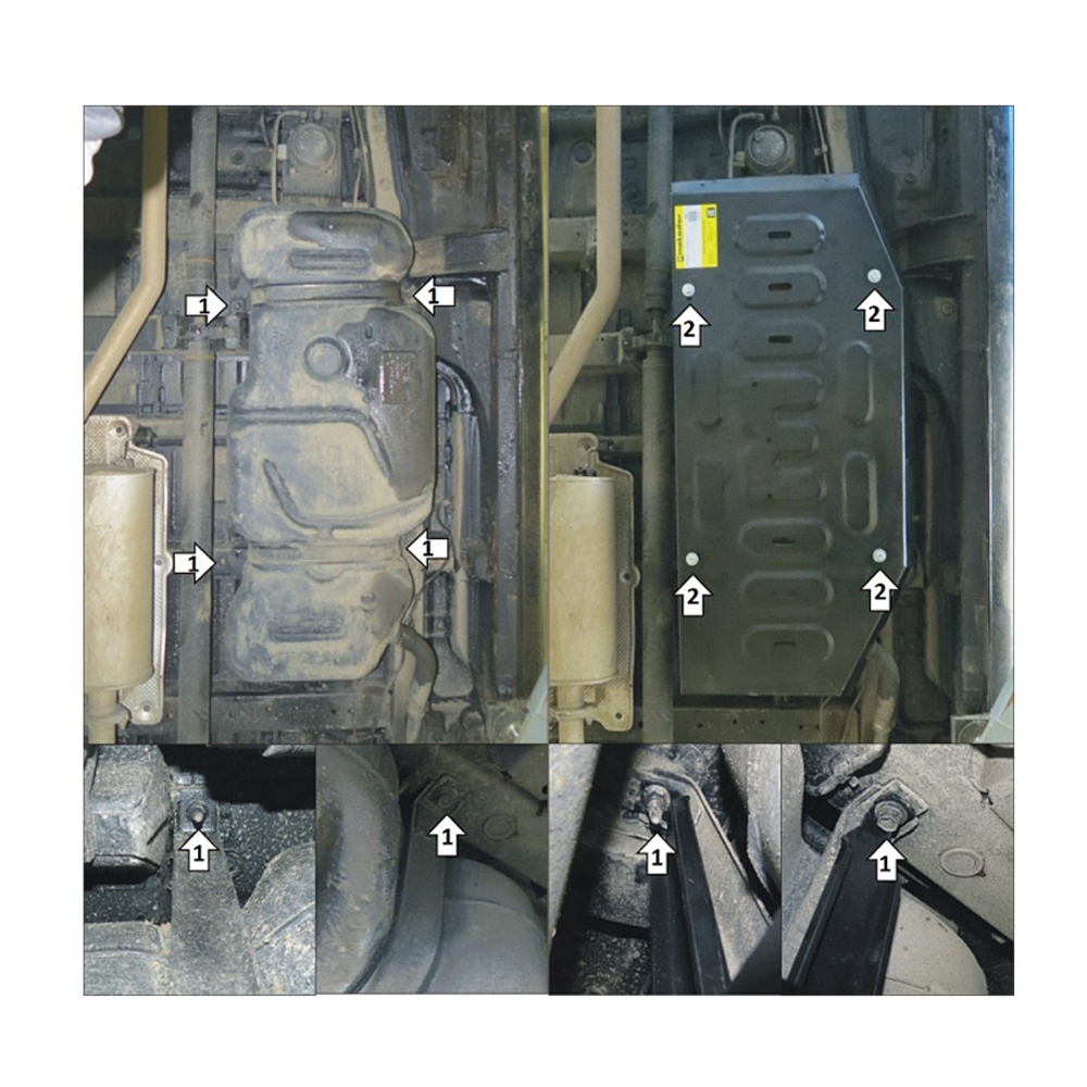 Защита топливного бака Motodor 70909