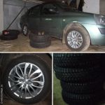 Вручение комплекта колес победительнице нашего конкурса
